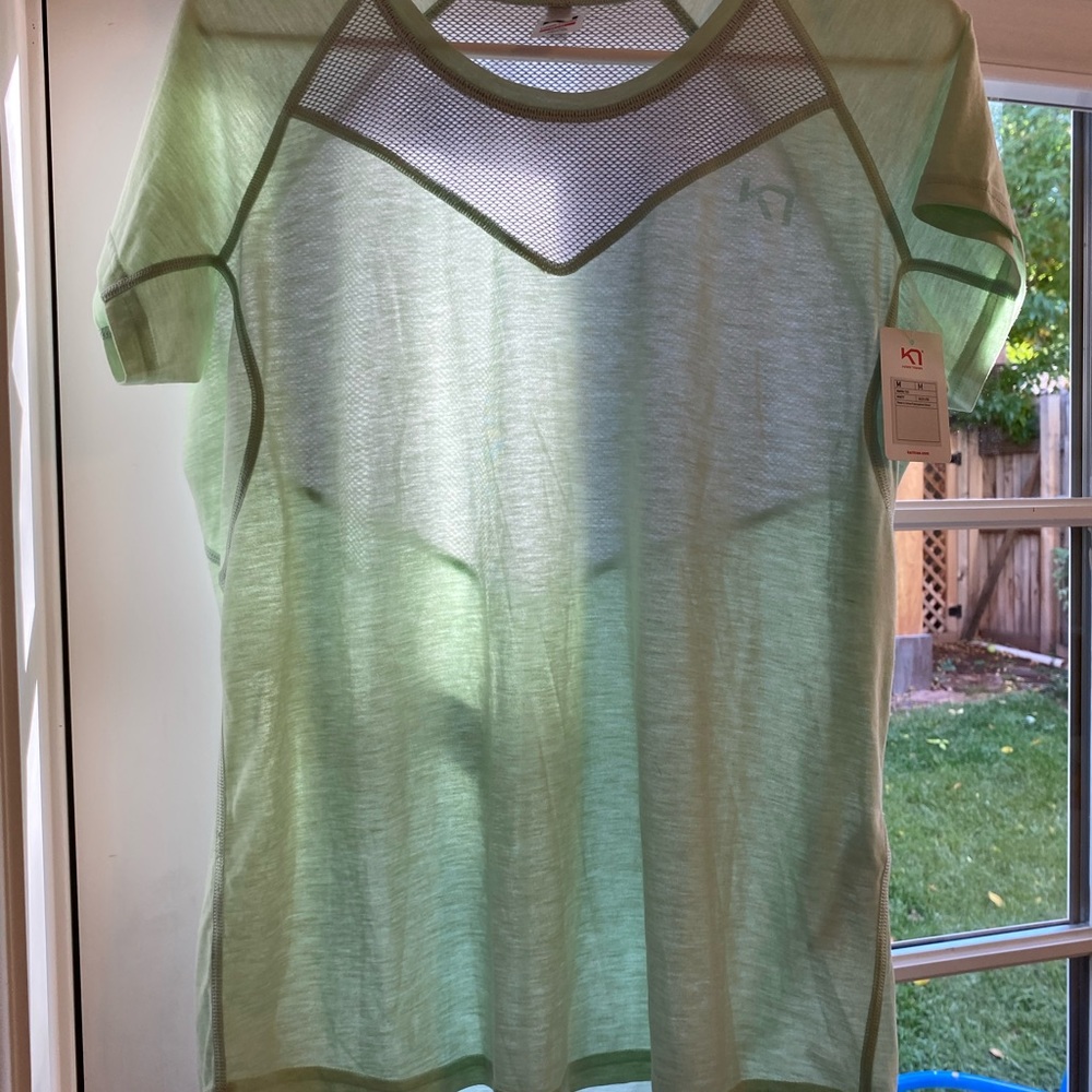 NWT Kari Traa Maria tee in "Minty" (M)